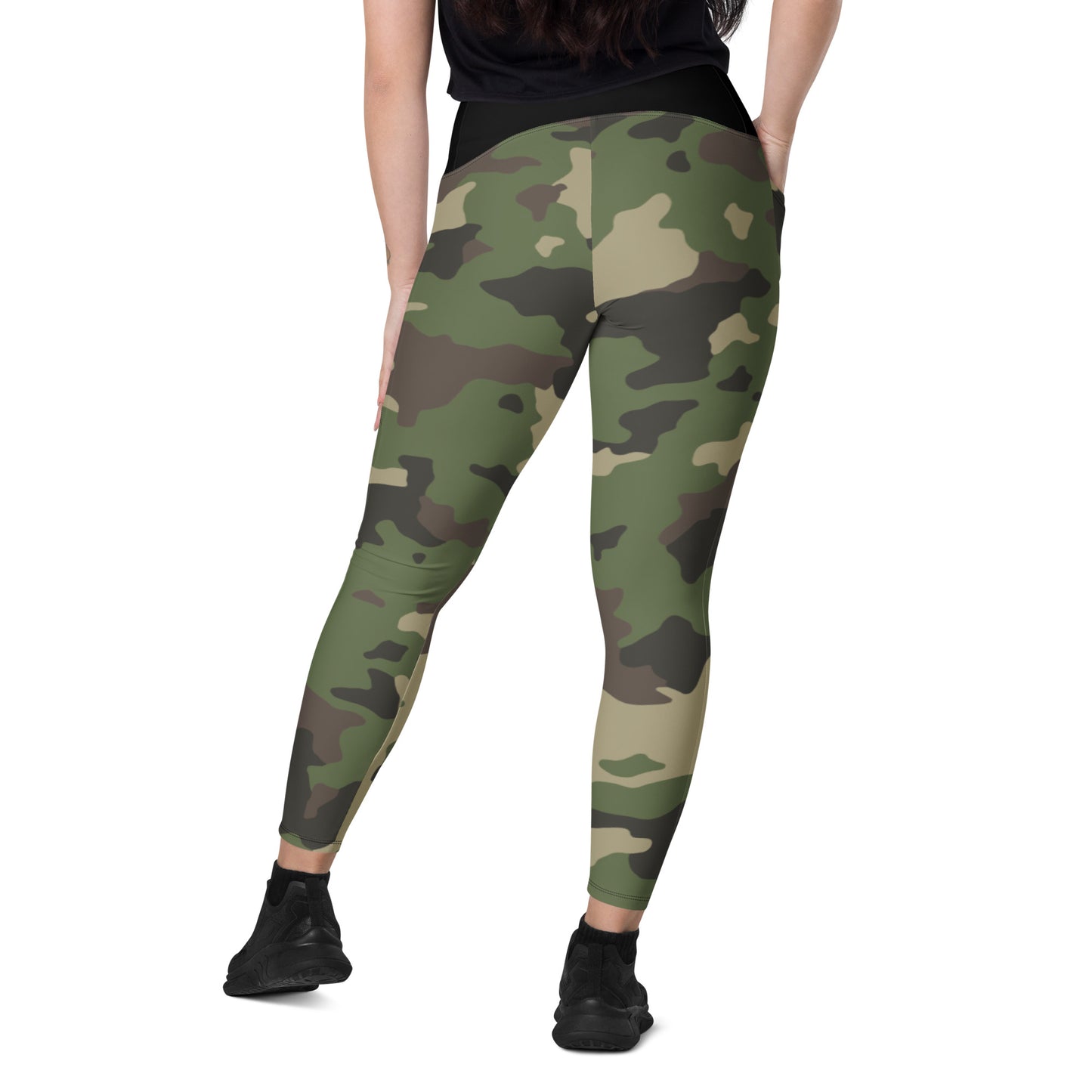Army Green Full Length Leggings with Side Pockets – Sunflower's Edge  Boutique