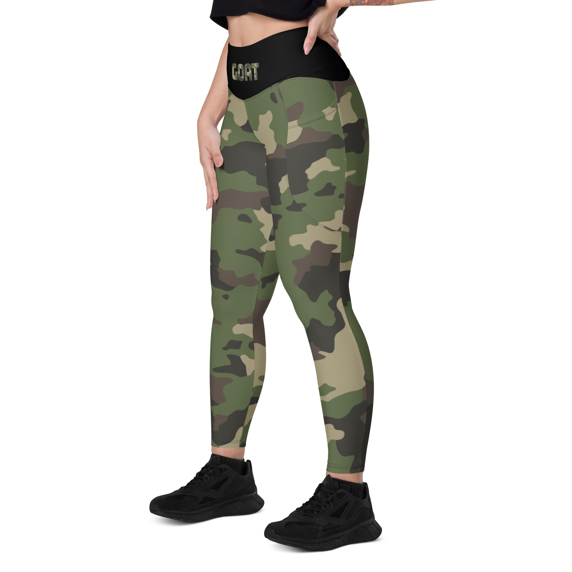 Camo Printed Leggings Women Sports Apparel Fitness Military Activewear  Shaping Sportswear Camouflage Green Brown Gym Gear Yoga Pants Tight - Etsy